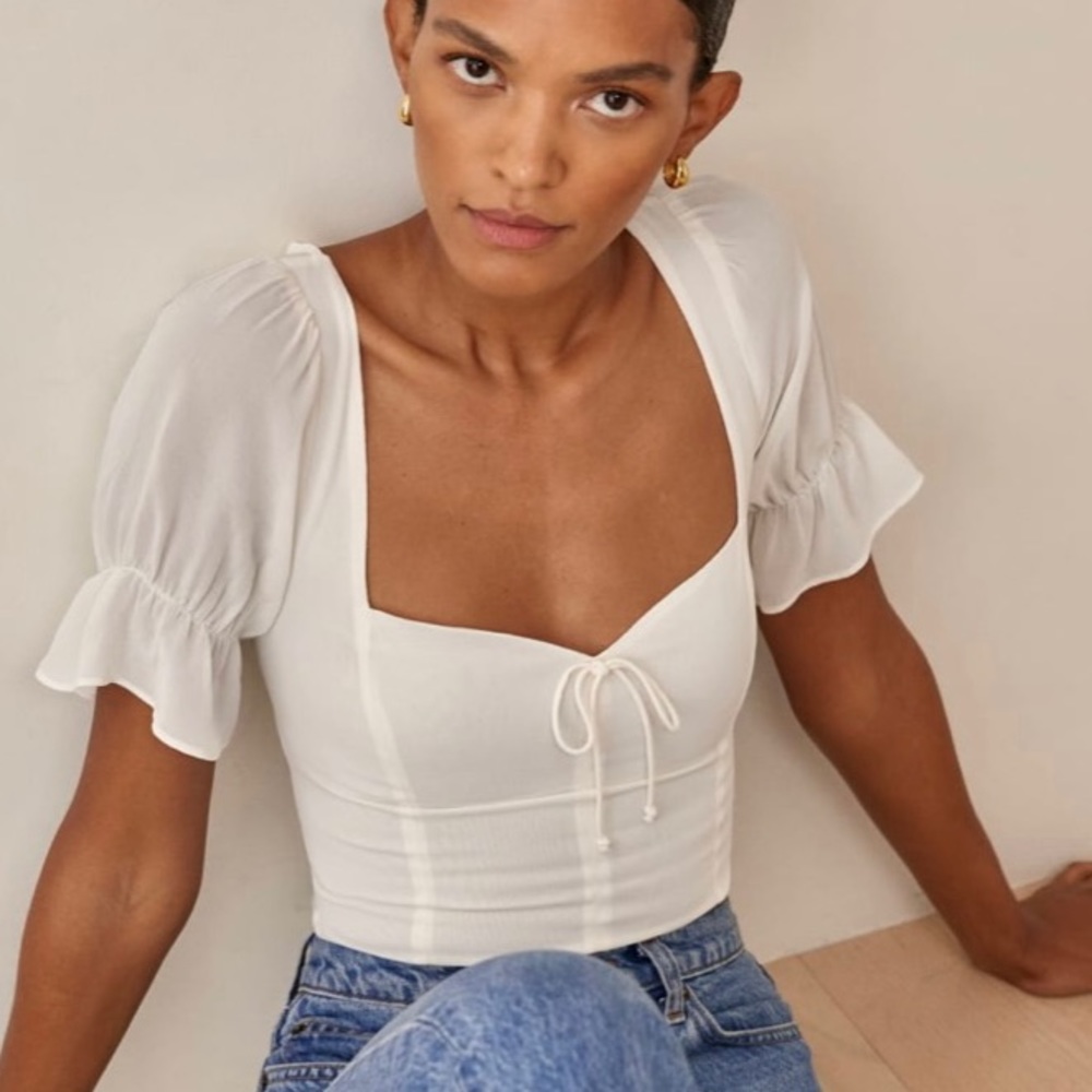 Reformation Delevan top